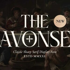 avonse font (personal use)