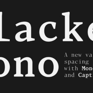 blacker mono (personal use)