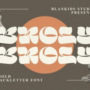 broly font (personal use)