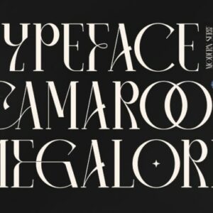 camaroon megalord font (personal use)