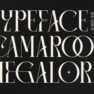 camaroon megalord serif font (personal use)