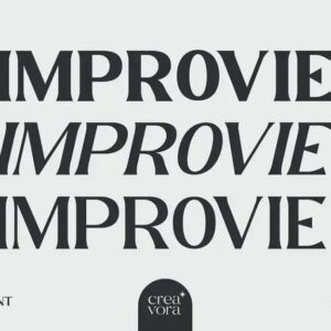creavora improvie serif font (personal use)