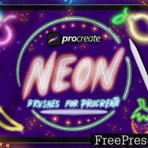 dans neon light brush procreate 6eazr7t