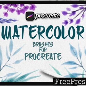 dans watercolor texture brush procreate a82d5vt