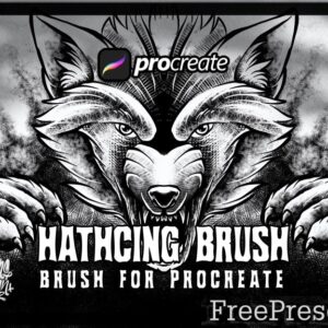 dansdesign hatching brush procreate ke62k9t