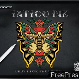 dansdesign tattoo ink brush procreate 5wha2yp