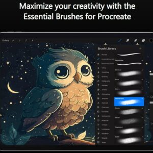 essential brushes for procreate