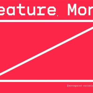 feature mono by anastasia vrublevskaya (personal & commercial use)