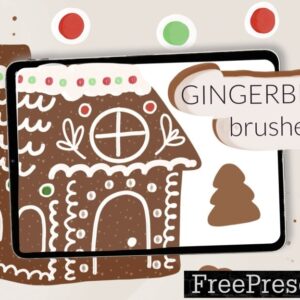 gingerbread creator kit for procreate vu98vqm