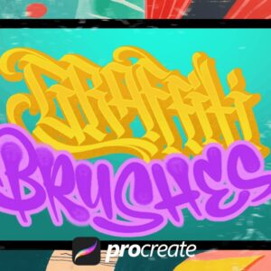 graffiti brush procreate brush bsyh34n