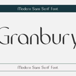 granbury modern stylish (personal use)