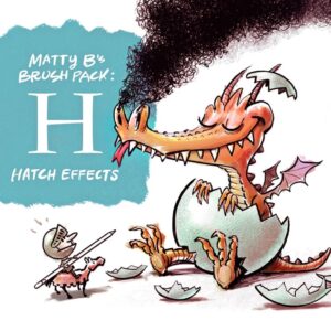 hatch effects procreate brushes