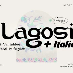lagosi typeface (personal use)