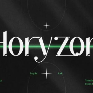 modern and unique font horyzon (personal use) (2)