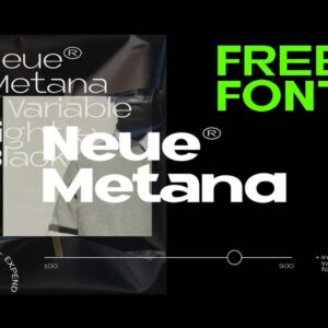 neue metana free font (personal use)
