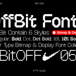 oﬀbit typeface (personal use) by ptf