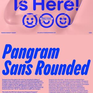 pangram sans rounded font (personal use)