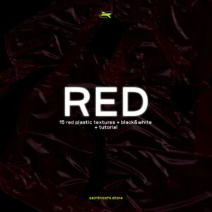 red plastic textures