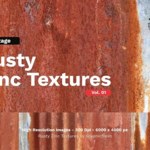 rusty zinc textures vol.01