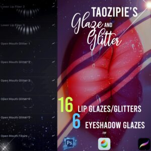 's glaze&glitter procreate dl