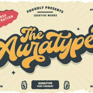 the auratype font (personal use)