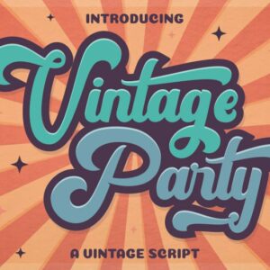 vintage party (personal use) by putracetol studio
