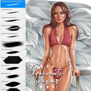 brilli arty procreate brushes