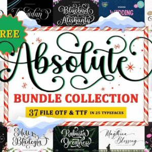 absolute font collection