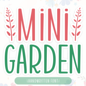 mini garden font (1)