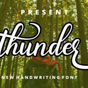 thunder font (1)